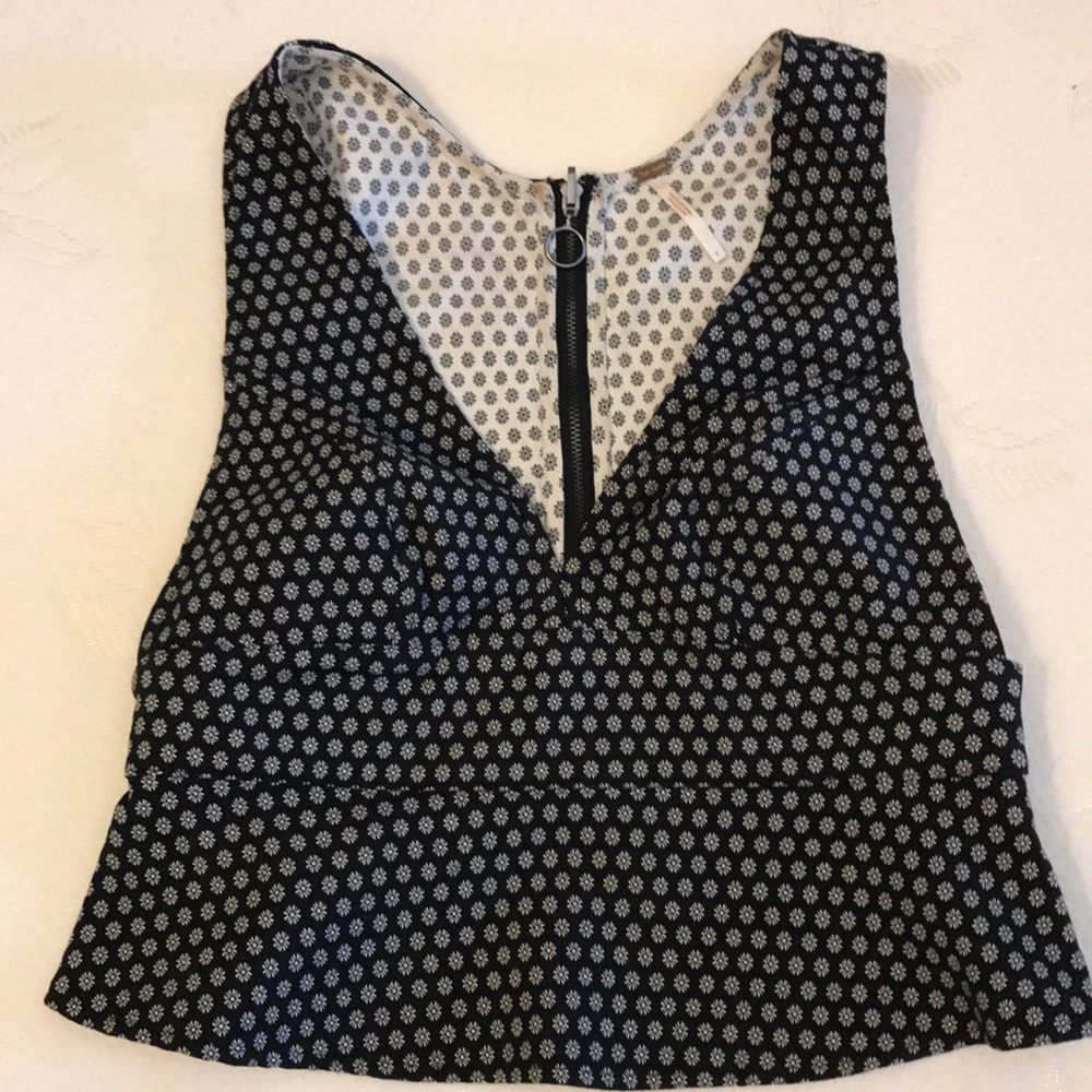 Free people structured crop top
